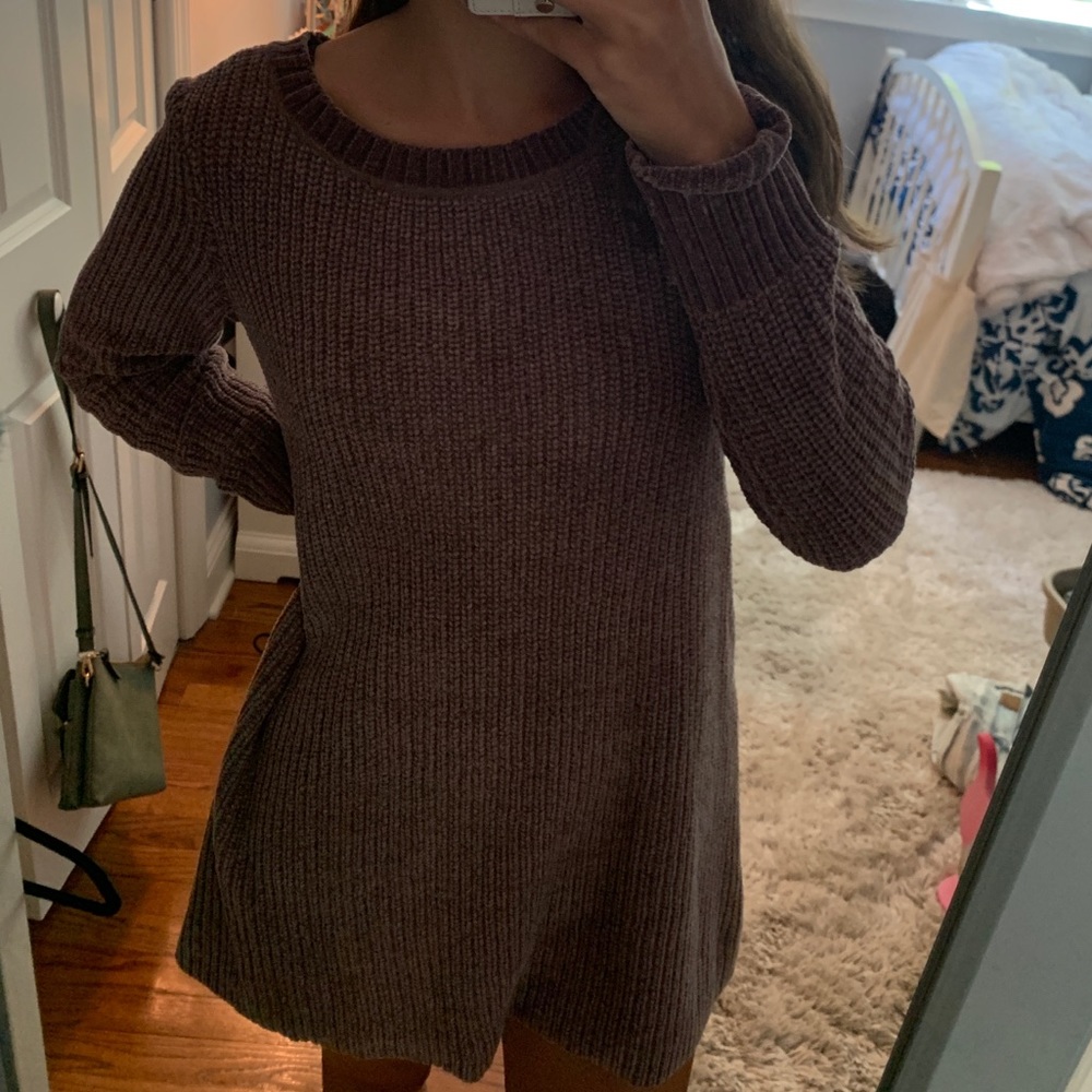 Soft sweater dress